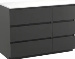Balmani Lucida badkamermeubel met Stretto wastafelblad voor waskom(men)
