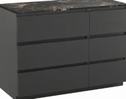 Balmani Lucida badkamermeubel met Stretto wastafelblad voor waskom(men)