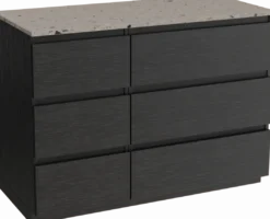 Balmani Lucida badkamermeubel met Stretto wastafelblad voor waskom(men)