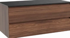 Balmani Mitra badkamermeubel met Stretto wastafelblad voor waskom(men)