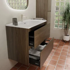 Balmani Mitra Compact badkamermeubel met Nostra wastafel