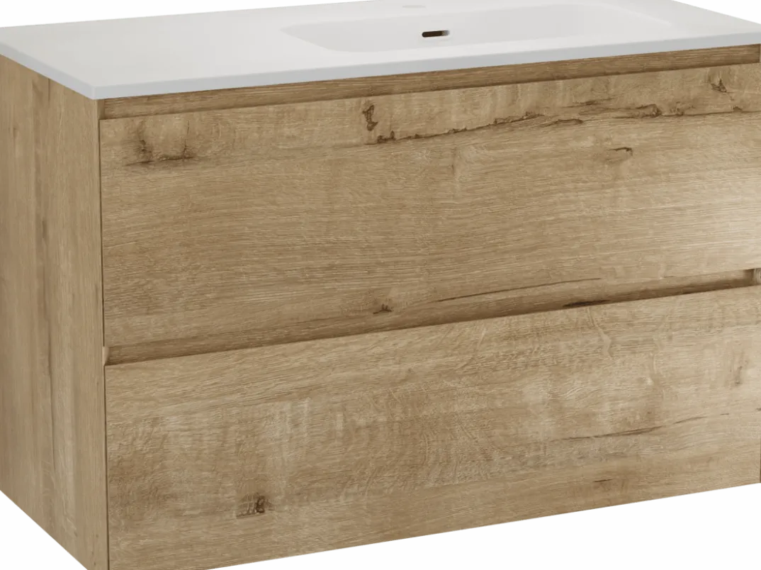 Balmani Mitra Compact badkamermeubel met Nostra wastafel