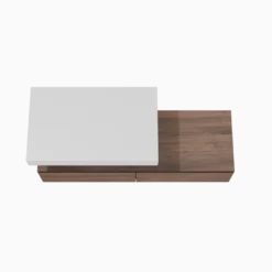 Balmani Mitra Elements badkamermeubel met Dominus wastafelblad voor waskom(men)
