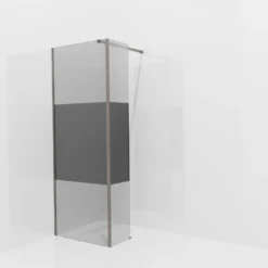 Balmani Modular inloopdouche met vaste zijwand
