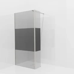 Balmani Modular inloopdouche met vaste zijwand