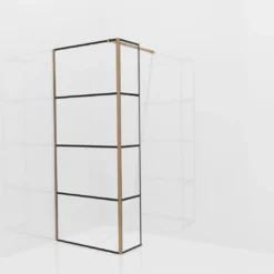 Balmani Modular inloopdouche met vaste zijwand