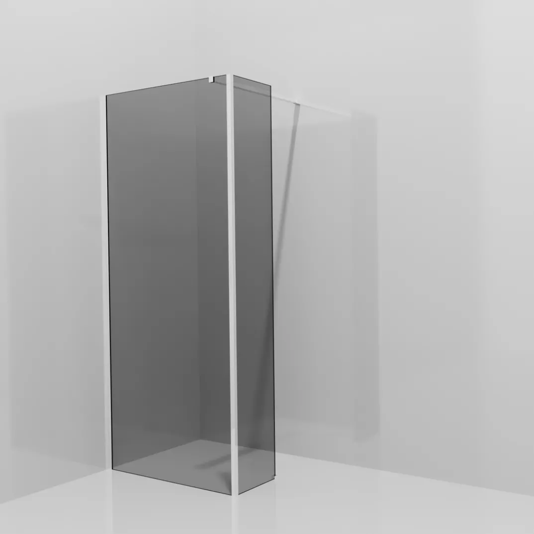 Balmani Modular inloopdouche met vaste zijwand