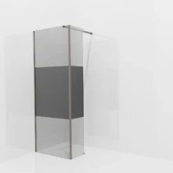 Balmani Modular inloopdouche met vaste zijwand