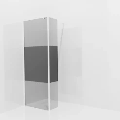 Balmani Modular inloopdouche met vaste zijwand