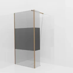 Balmani Modular inloopdouche met vaste zijwand