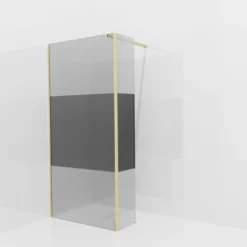 Balmani Modular inloopdouche met vaste zijwand