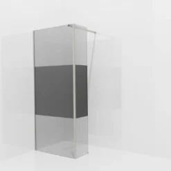 Balmani Modular inloopdouche met vaste zijwand