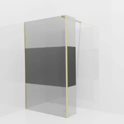 Balmani Modular inloopdouche met vaste zijwand