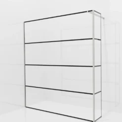 Balmani Modular inloopdouche met vaste zijwand