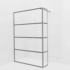 Balmani Modular inloopdouche met vaste zijwand