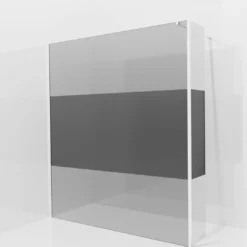 Balmani Modular inloopdouche met vaste zijwand