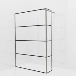 Balmani Modular inloopdouche met vaste zijwand
