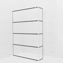 Balmani Modular inloopdouche met vaste zijwand