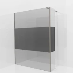 Balmani Modular inloopdouche met vaste zijwand