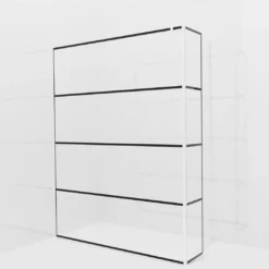 Balmani Modular inloopdouche met vaste zijwand