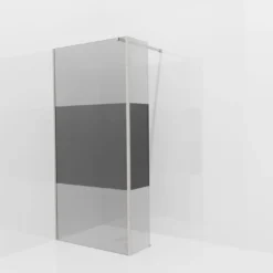 Balmani Modular inloopdouche met vaste zijwand