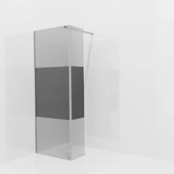 Balmani Modular inloopdouche met vaste zijwand
