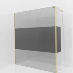 Balmani Modular inloopdouche met vaste zijwand