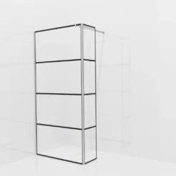 Balmani Modular inloopdouche met vaste zijwand