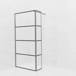 Balmani Modular inloopdouche met vaste zijwand