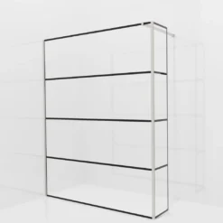Balmani Modular inloopdouche met vaste zijwand