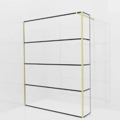Balmani Modular inloopdouche met vaste zijwand