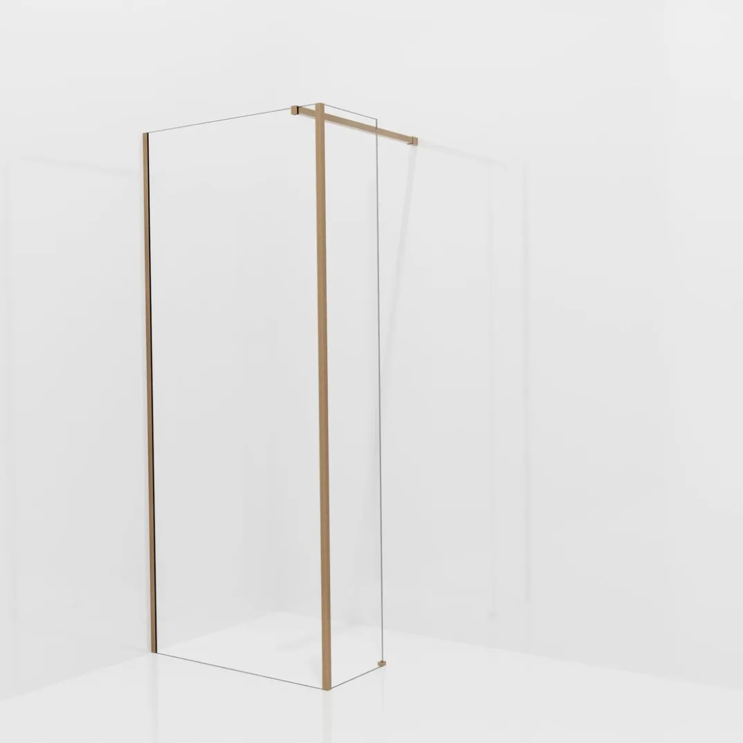 Balmani Modular inloopdouche met vaste zijwand