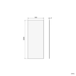 Balmani Piatto douchewandbekleding