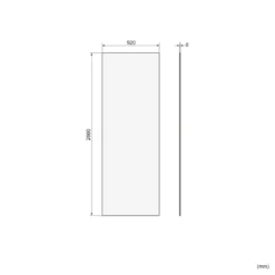 Balmani Piatto douchewandbekleding