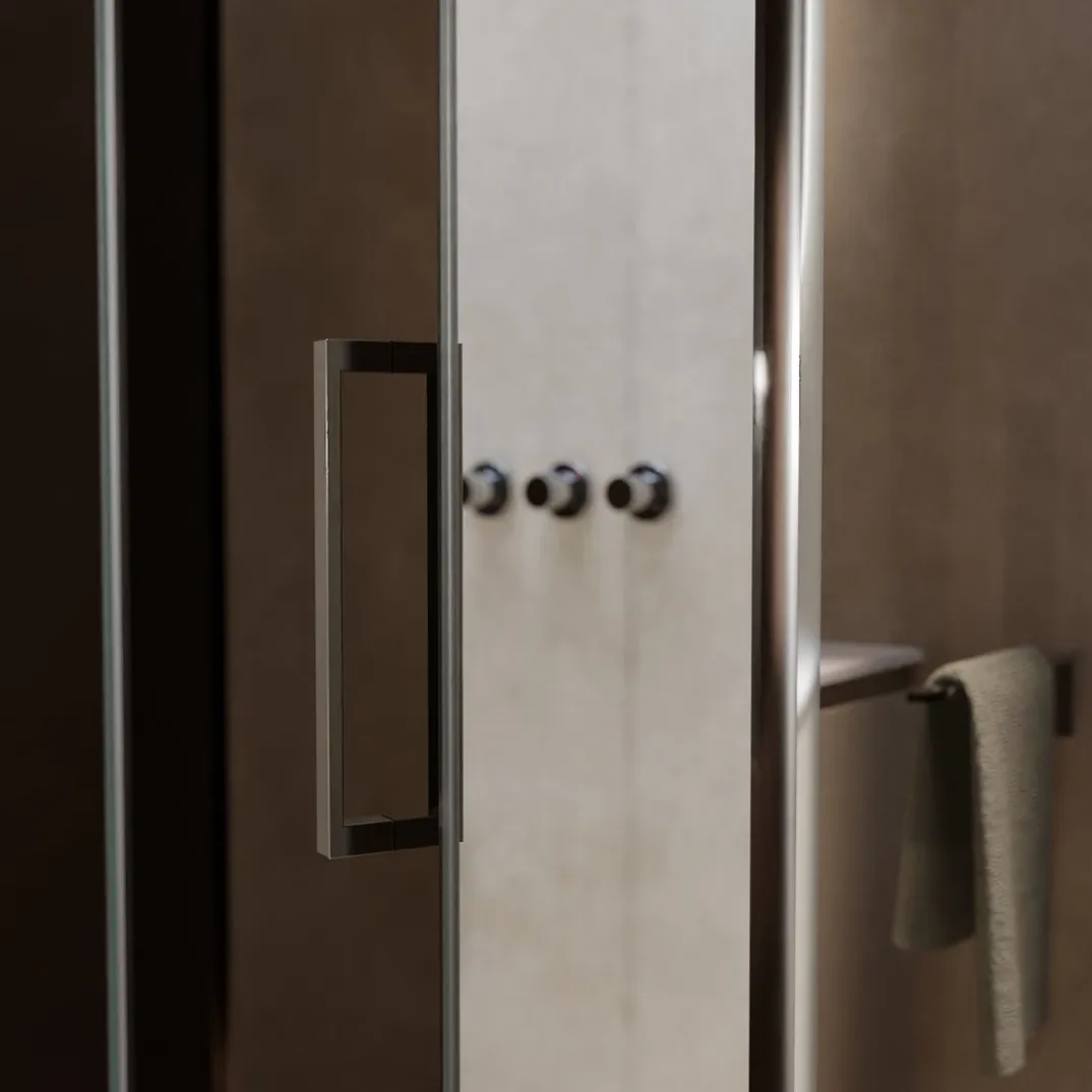 Balmani Senses Design douchecabine met draaideur