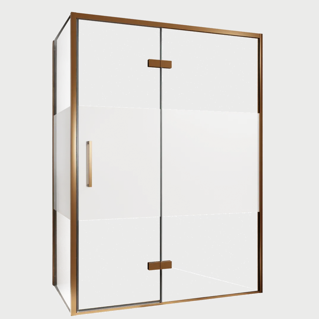 Balmani Senses Design douchecabine met draaideur