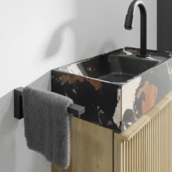 Blaufoss Blackline Noma Small handdoekhouder