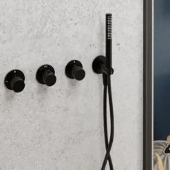 Blaufoss Pavilion thermostatische inbouw douchekraan, inbouwelement inbegrepen