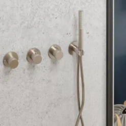 Blaufoss Pavilion thermostatische inbouw douchekraan, inbouwelement inbegrepen