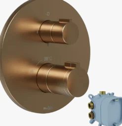 Blaufoss Smartbox Round inbouw regendoucheset, inbouwelement inbegrepen