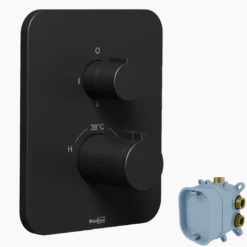 Blaufoss Smartbox Softline inbouw regendoucheset, inbouwelement inbegrepen