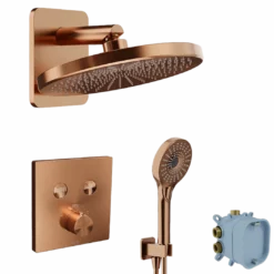 Blaufoss Smartbox Switch-line inbouw regendoucheset, inbouwelement inbegrepen
