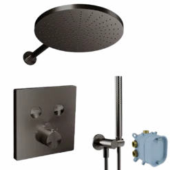 Blaufoss Smartbox Switch-line inbouw regendoucheset, inbouwelement inbegrepen