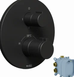 Blaufoss Smartbox thermostatische inbouw douchekraan, inbouwelement inbegrepen