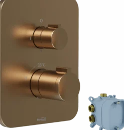 Blaufoss Smartbox thermostatische inbouw douchekraan, inbouwelement inbegrepen
