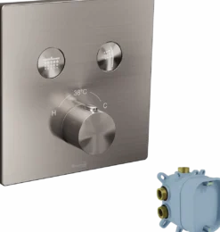 Blaufoss Smartbox thermostatische inbouw douchekraan, inbouwelement inbegrepen