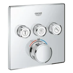 Grohe Grohtherm SmartControl thermostatische inbouw douchekraan, inbouwelement niet inbegrepen