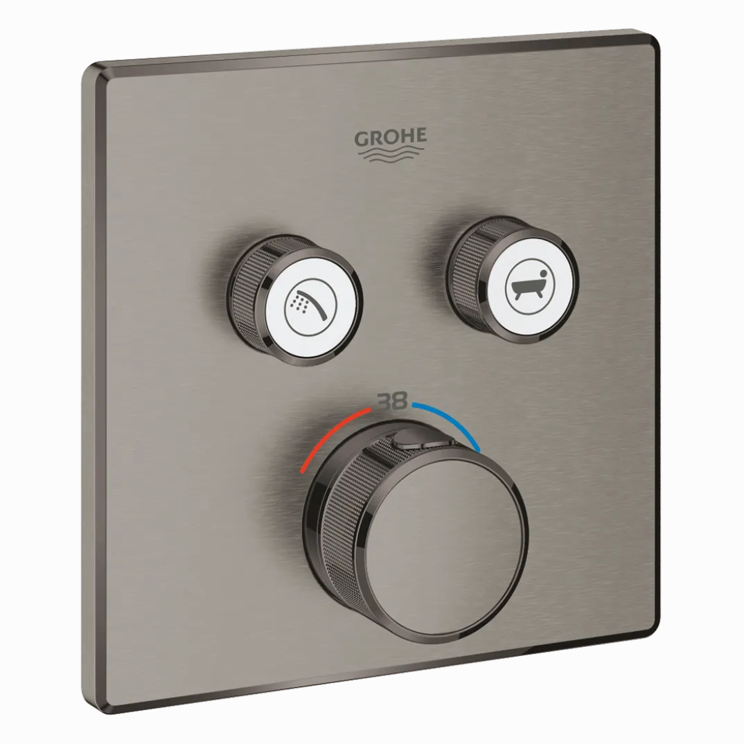 Grohe Grohtherm SmartControl thermostatische inbouw douchekraan, inbouwelement niet inbegrepen