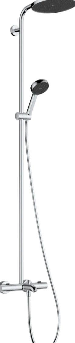 Hansgrohe Activera S Showerpipe 240 regendoucheset met badkraan