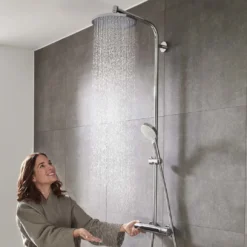 Hansgrohe Crometta S240 Reno regendoucheset zonder kraan